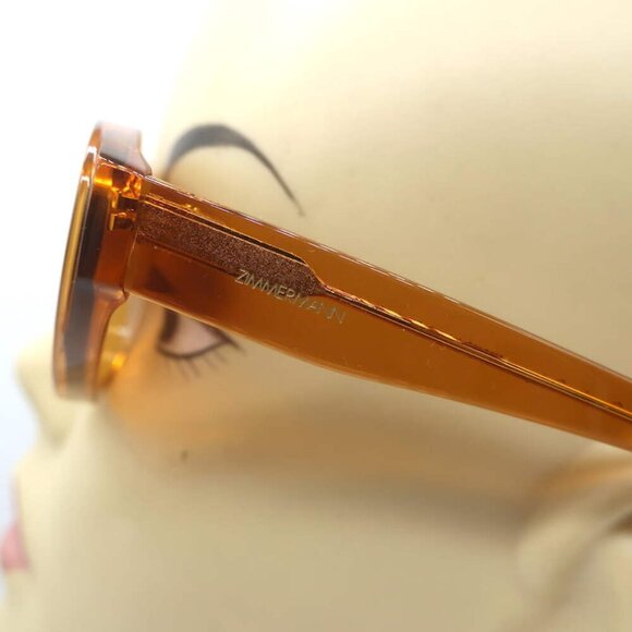 Zimmermann Coaster Cat Eye Sunglasses Caramel Transparent 4707S23 NEW main image 6